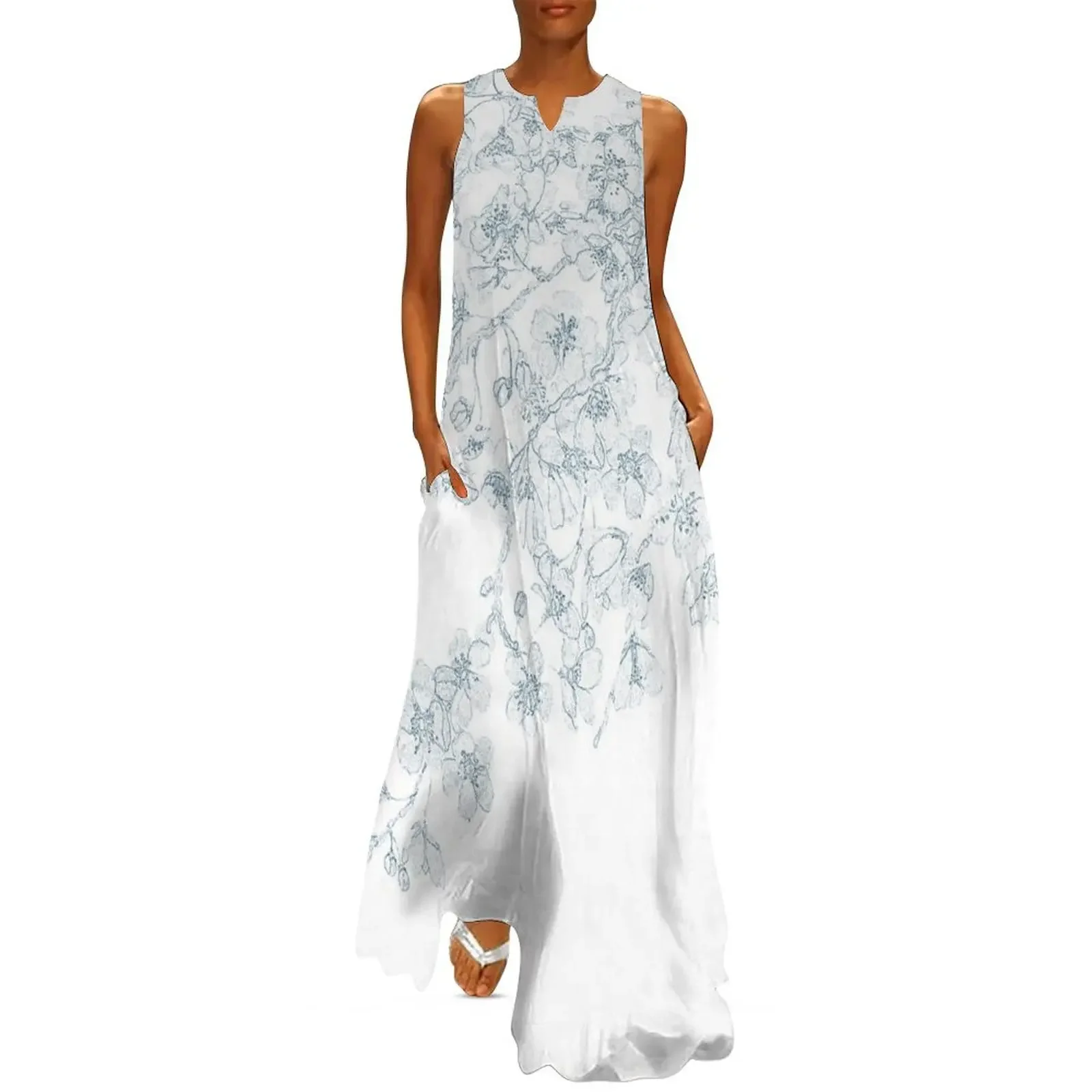 cherry blossom line drawing Long Dress festival outfit women women clothes Dress
cherry blossom line drawing Long Dress festival outfit women women clothes Dress