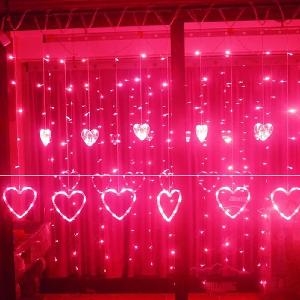 Pink LED Curtain String Light Waterproof Wedding Party Fairy Light Bedroom Wall Decoration Button Controller Eu Plug
Pink LED Curtain String Light Waterproof Wedding Party Fairy Light Bedroom Wall Decoration Button Controller Eu Plug