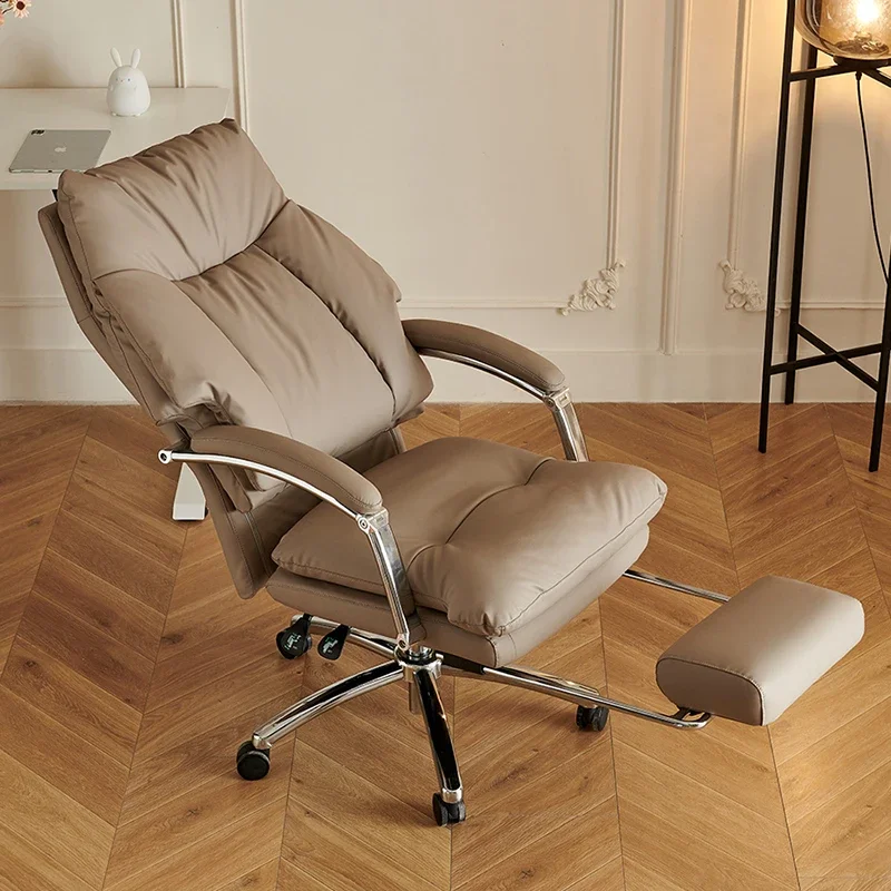 Office Desk Chair Comfortable Bedroom Chairs Gaming Computer Armchair Luxury Swivel Backrest Living Room Design Furniture Comfy
Office Desk Chair Comfortable Bedroom Chairs Gaming Computer Armchair Luxury Swivel Backrest Living Room Design Furniture Comfy
