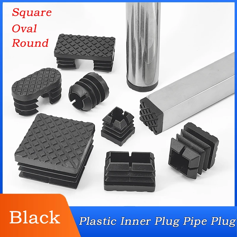 1pcs 16~60mm Black Square/Oval/Round Plastic Plug In Pipe Inner Sleeve Plug Bung Table Chair Foot Pad XL-C-D Pipe Plug
1pcs 16~60mm Black Square/Oval/Round Plastic Plug In Pipe Inner Sleeve Plug Bung Table Chair Foot Pad XL-C-D Pipe Plug