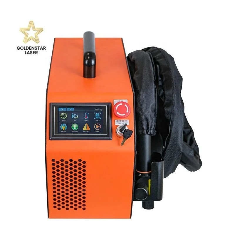 Goldenstar 200W JPT Portable Pulse Laser Cleaning Machine Metal Rust Removal Painting Remover Oil Cleaner Pulse Laser Cleaner
Goldenstar 200W JPT Portable Pulse Laser Cleaning Machine Metal Rust Removal Painting Remover Oil Cleaner Pulse Laser Cleaner