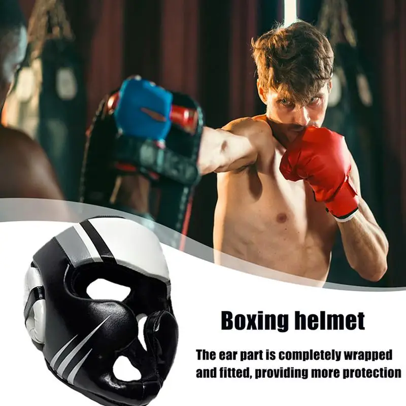 Head Gear For Boxing Men Face Guard Sparring Safety Headgear Protective Head Guard Lightweight Safety Helmet Shock-Absorbing
Head Gear For Boxing Men Face Guard Sparring Safety Headgear Protective Head Guard Lightweight Safety Helmet Shock-Absorbing