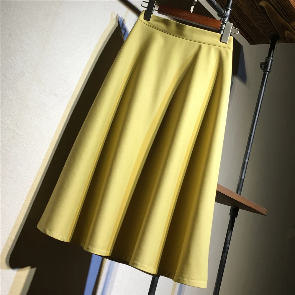Yellow A-line Umbrella Casual Midi Skirt Elegant Pleated Skirts for Office Ladies 2024 Spring Fashion Woman Clothing
Yellow A-line Umbrella Casual Midi Skirt Elegant Pleated Skirts for Office Ladies 2024 Spring Fashion Woman Clothing