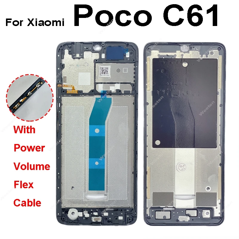 Ultra-Sturdy Front LCD Screen Frame Cover Housing Compatible For Xiaomi Poco C40 C50 C55 C61 C75 C85 4G 5G Housing Cover Parts
Ultra-Sturdy Front LCD Screen Frame Cover Housing Compatible For Xiaomi Poco C40 C50 C55 C61 C75 C85 4G 5G Housing Cover Parts