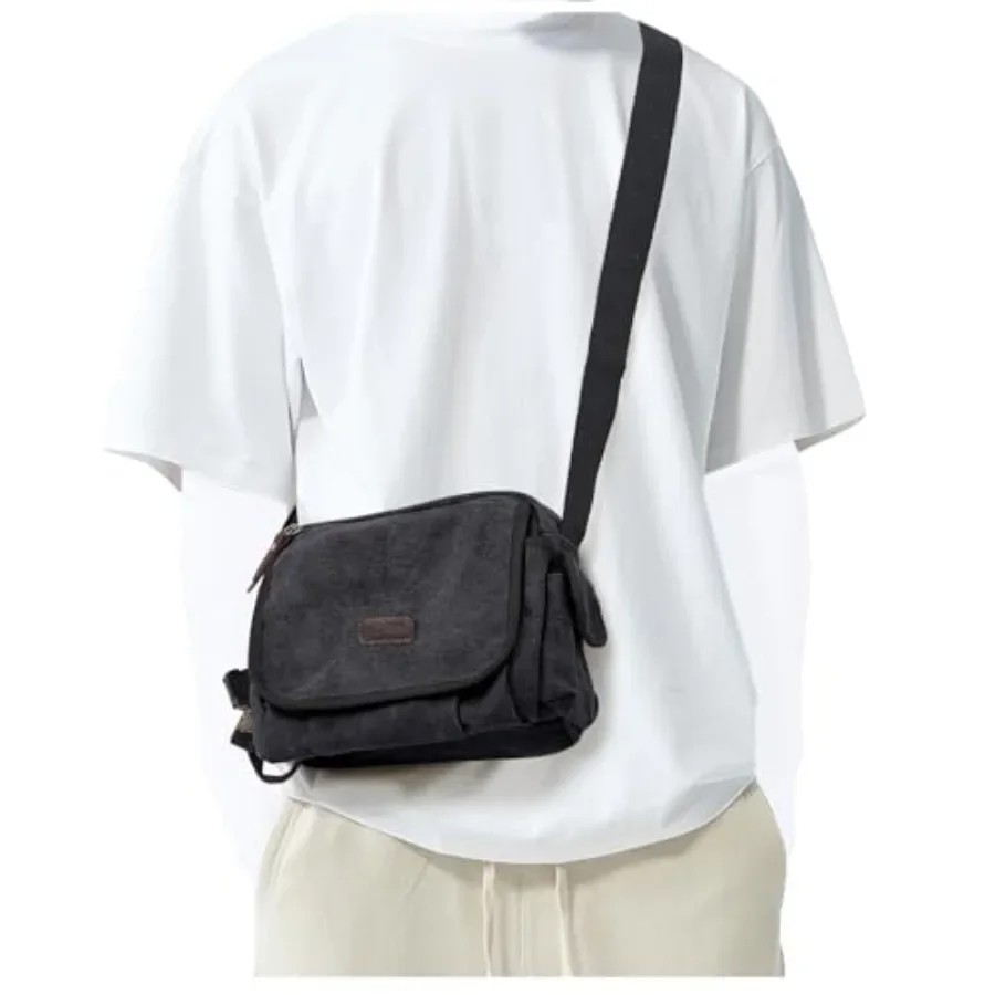Messenger Bag for Men, Crossbody Bag Aesthetic, Water Resistant Unisex Classic Canvas Shoulder Bag
Messenger Bag for Men, Crossbody Bag Aesthetic, Water Resistant Unisex Classic Canvas Shoulder Bag