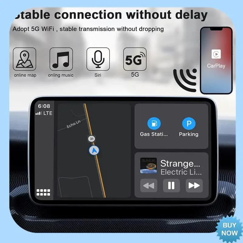 Беспроводной адаптер Carplay A47Z, легкий Plug & Play преобразовает проводный Carplay в беспроводной режим, преобразование проводного к беспроводному Carplay Dongl
Беспроводной адаптер Carplay A47Z, легкий Plug & Play преобразовает проводный Carplay в беспроводной режим, преобразование проводного к беспроводному Carplay Dongl