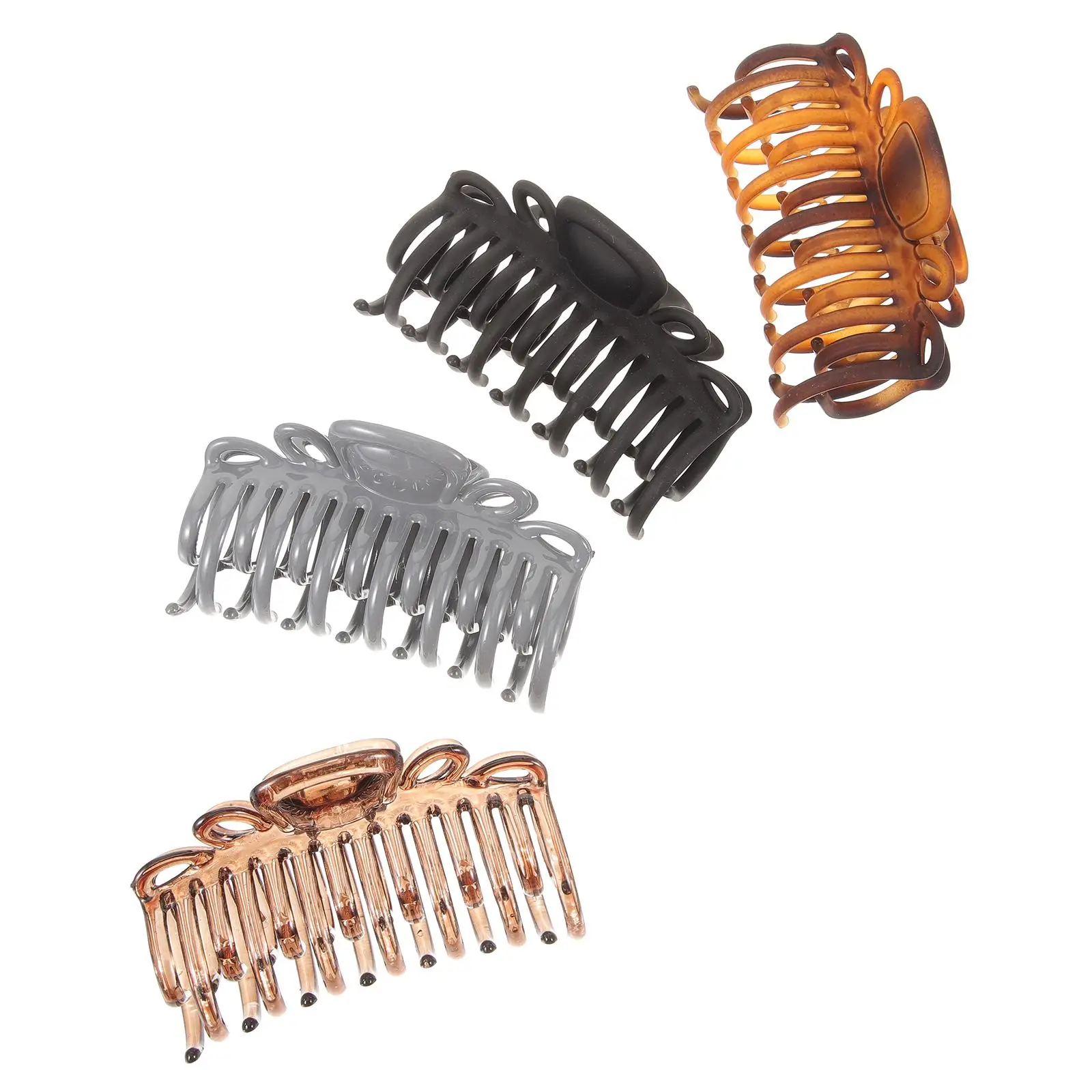 4 Pcs Leopard Hair Accessories Claw Clips Barrette Transparent Long Thick Hairstyle Everyday Use
4 Pcs Leopard Hair Accessories Claw Clips Barrette Transparent Long Thick Hairstyle Everyday Use