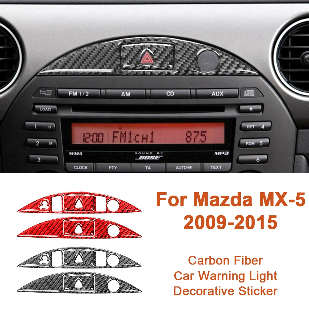 Carbon Fiber Car Central Control Warning Light Decorative Cover Sticker For Mazda MX5 MX-5 2009-2015 Auto 3D Interior Accessorie
Carbon Fiber Car Central Control Warning Light Decorative Cover Sticker For Mazda MX5 MX-5 2009-2015 Auto 3D Interior Accessorie