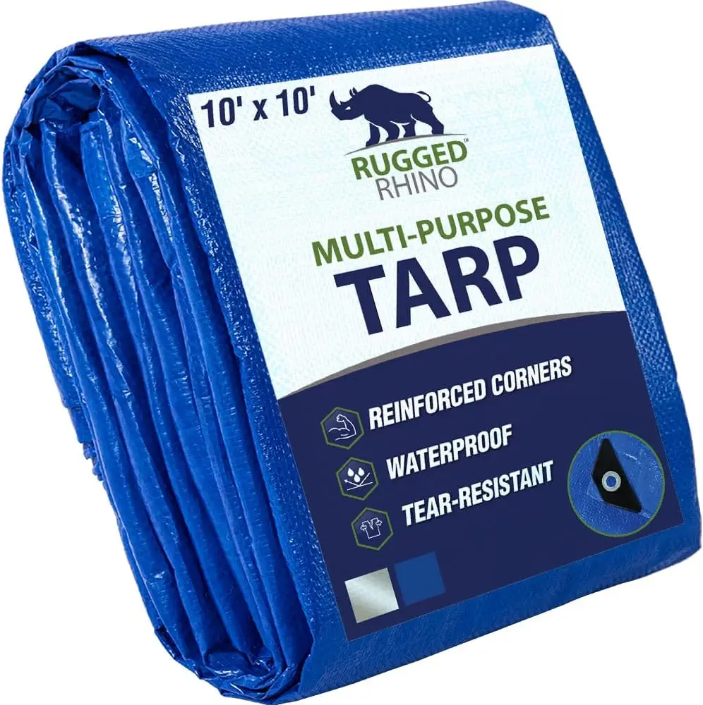 All Weather 100% Waterproof Heavy Duty Tarp, UV Temperature Resistant Tarps, High Durability Multipurpose Cover, for Home Outdoo
All Weather 100% Waterproof Heavy Duty Tarp, UV Temperature Resistant Tarps, High Durability Multipurpose Cover, for Home Outdoo