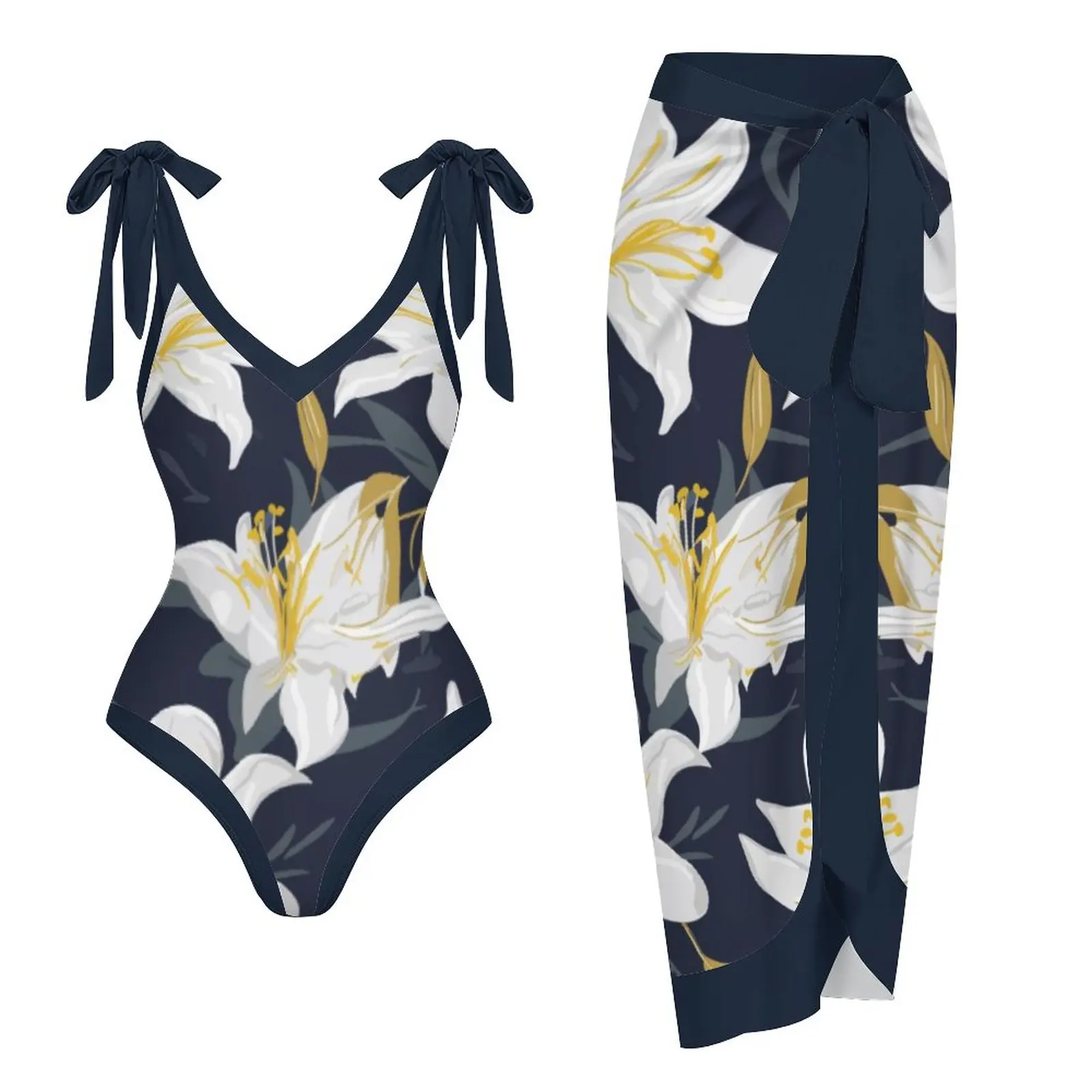 Floral Print V Neck Swimwear Female Fashion One Piece Swimsuit And Cover Up Backless Beach Wear Fashion Surf Wear Sexy 2023
Floral Print V Neck Swimwear Female Fashion One Piece Swimsuit And Cover Up Backless Beach Wear Fashion Surf Wear Sexy 2023