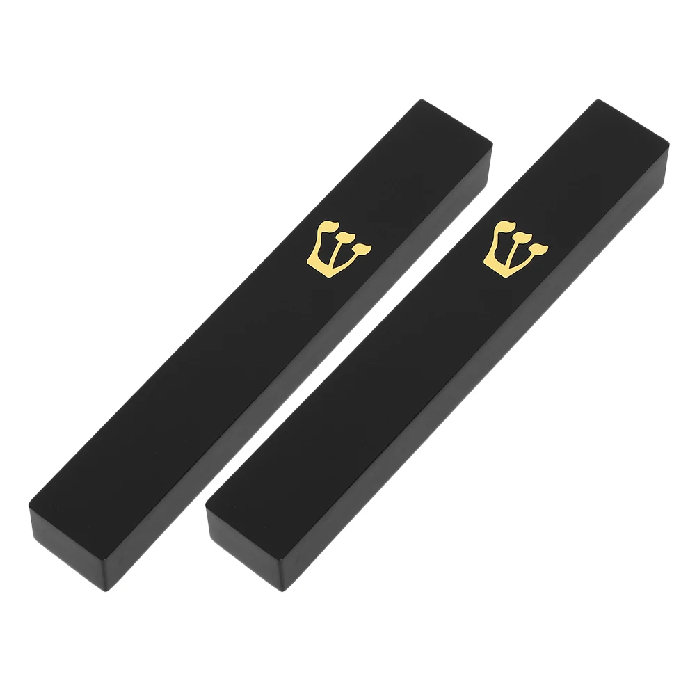 2 pcs Resin Door Post Crafts Waterproof Jewish Home Decor Hannukah Mezuzah Blessing Case Front Door Scroll
2 pcs Resin Door Post Crafts Waterproof Jewish Home Decor Hannukah Mezuzah Blessing Case Front Door Scroll