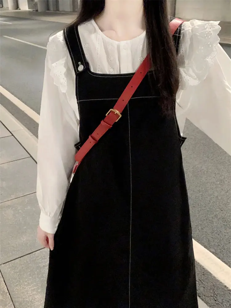 Fashionable plus Size Women's Autumn 2024 New Style Doll Collar Shirt And Belted Midi Skirt Two Piece Set Slimming Trendy Ens...
Fashionable plus Size Women's Autumn 2024 New Style Doll Collar Shirt And Belted Midi Skirt Two Piece Set Slimming Trendy Ens...