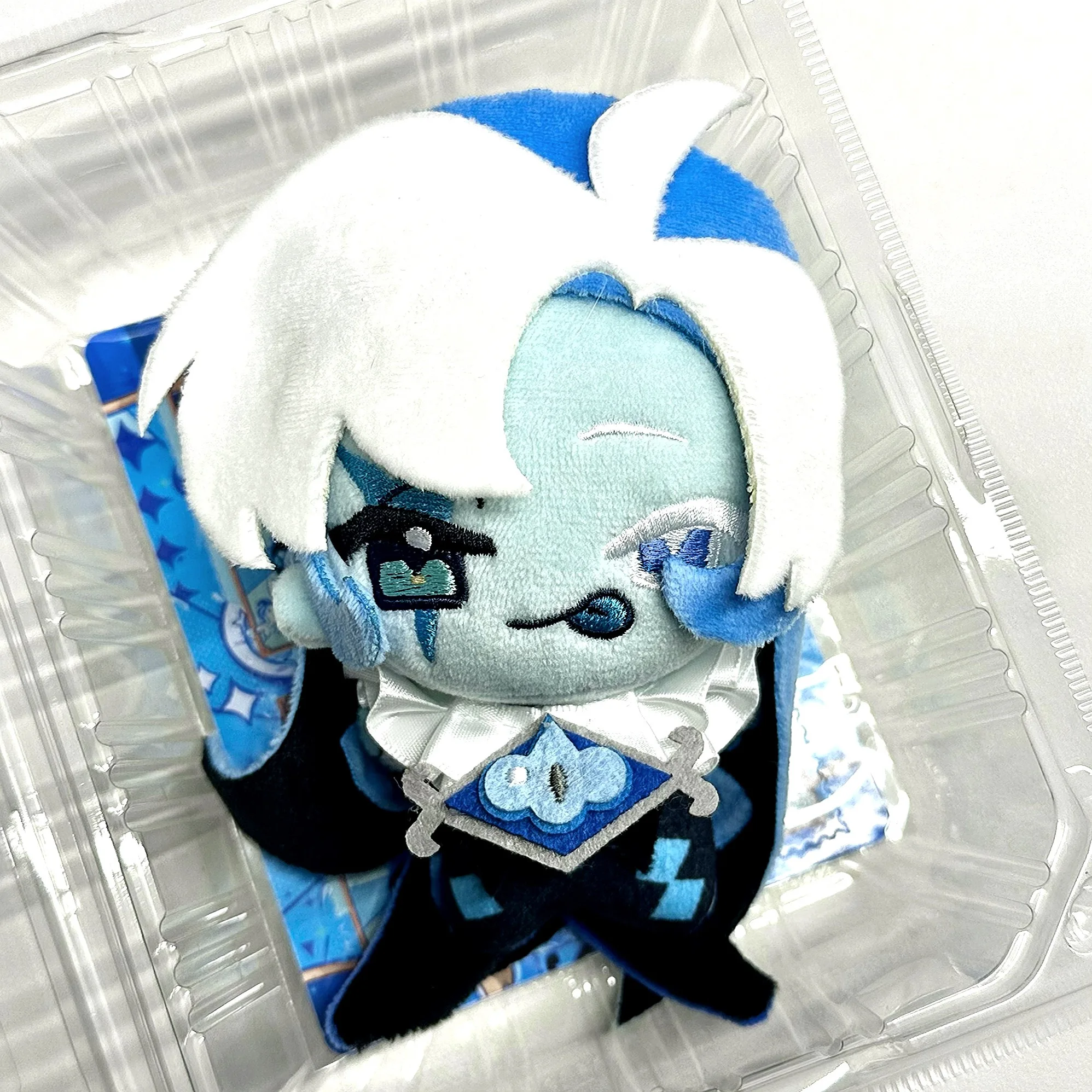 Игровая плюшевая игрушка Cookie Kingdom Shadow Milk Cookie Kawaii, кукла NuNu, косплей, аниме, миниатюрная мягкая игрушка, 10 см, фигурка, подарок
Игровая плюшевая игрушка Cookie Kingdom Shadow Milk Cookie Kawaii, кукла NuNu, косплей, аниме, миниатюрная мягкая игрушка, 10 см, фигурка, подарок