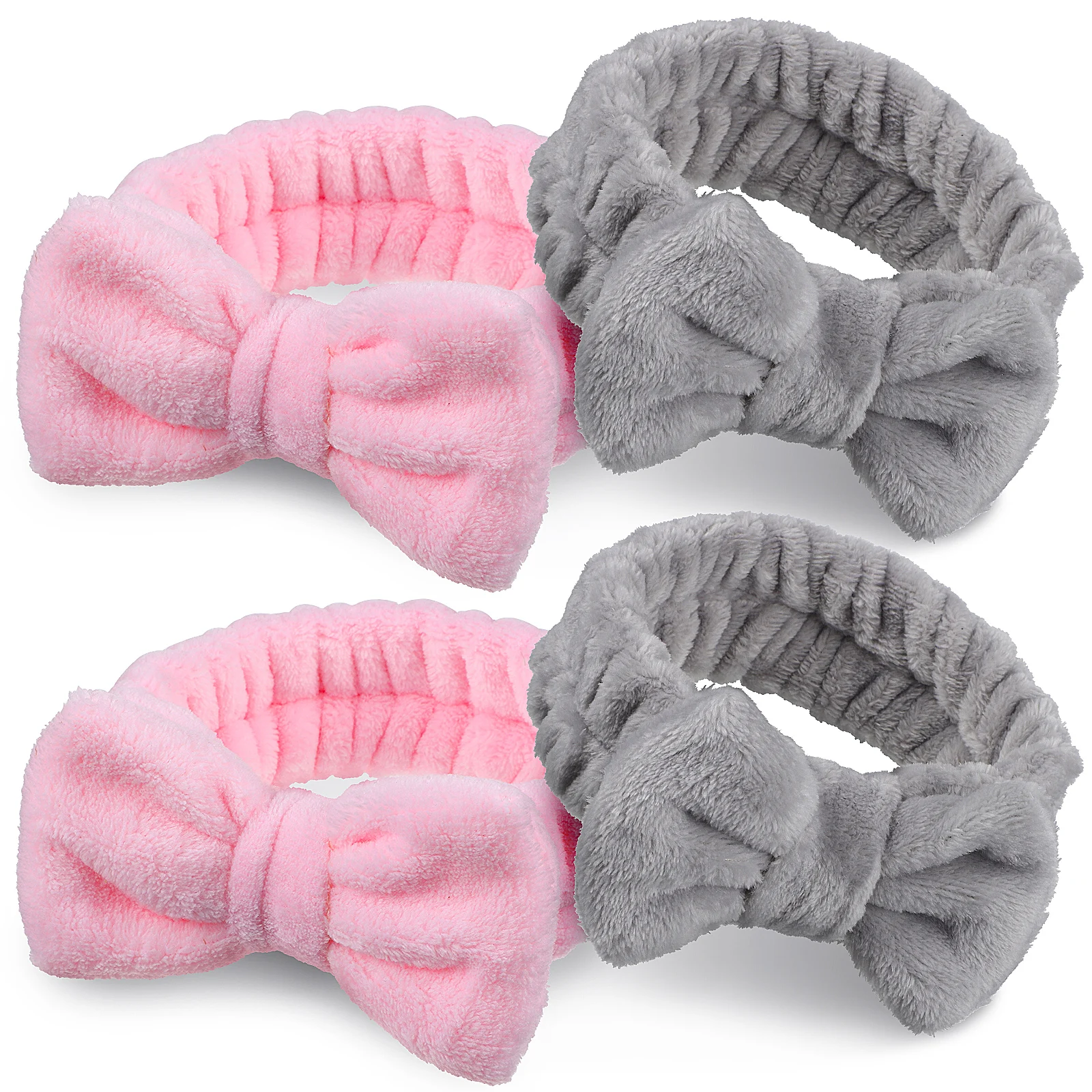 4 Pcs Face Wash Headb s Coral Fleece Stretchy One Size Women Girls Spa Bathing Yoga Skincare Suitable Daily Use Replacement
4 Pcs Face Wash Headb s Coral Fleece Stretchy One Size Women Girls Spa Bathing Yoga Skincare Suitable Daily Use Replacement