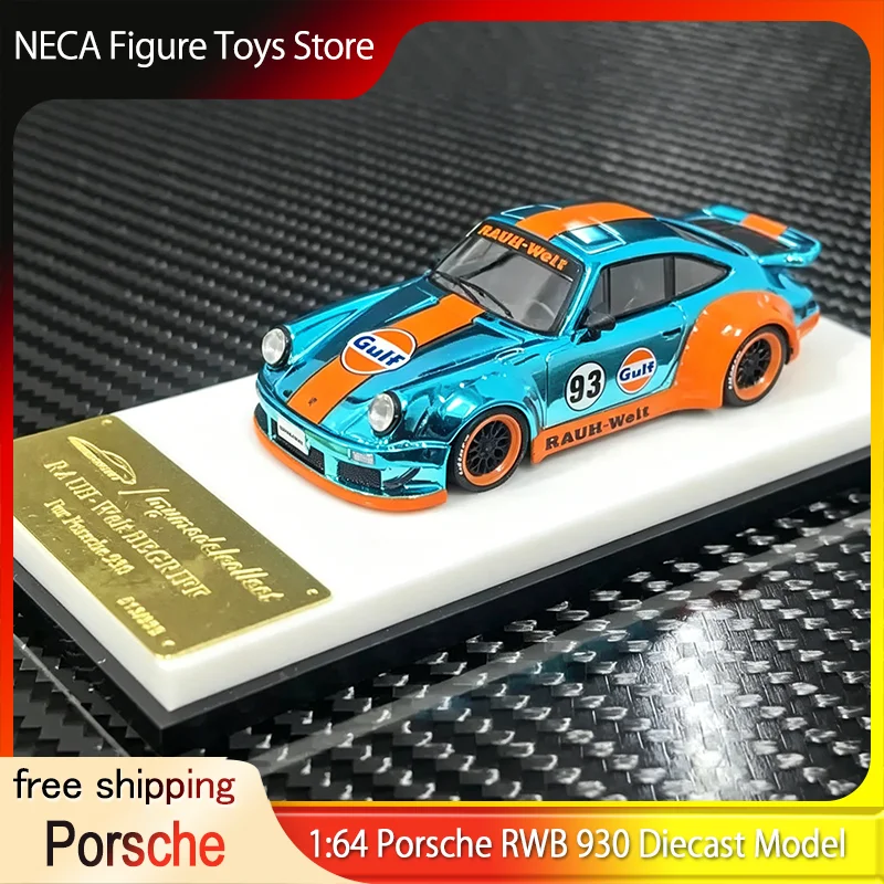 Mc Diecast Model Car toy 1:64 Scale Alloy Porsche Rwb 930 Gulf Livery Wide Body Whale Wing For Adult Collection Display Hobby
Mc Diecast Model Car toy 1:64 Scale Alloy Porsche Rwb 930 Gulf Livery Wide Body Whale Wing For Adult Collection Display Hobby