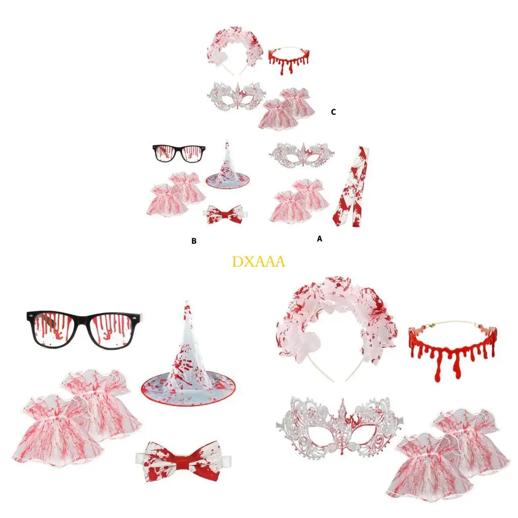 DXAA Lightweight Practical Terrifying Costume Accessory Photo Props Set For Scary Cosplay Makeup And Halloween Celebrations
DXAA Lightweight Practical Terrifying Costume Accessory Photo Props Set For Scary Cosplay Makeup And Halloween Celebrations