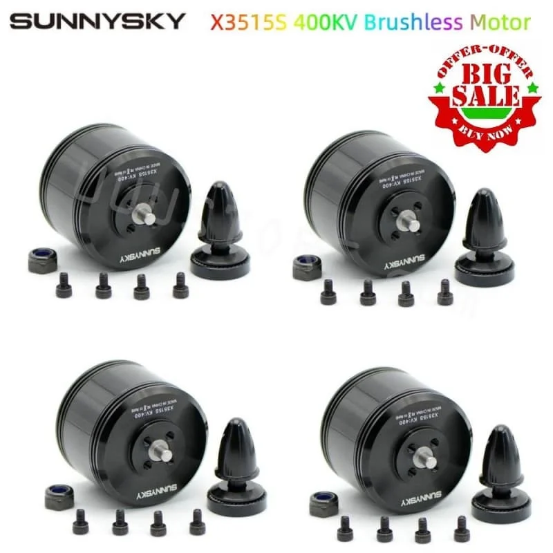 1/2/4PCS SUNNYSKY X3515S 400KV Brushless Motor for Rc Multi-Rotor Copter UAV Model Airplane Hobby Parts
1/2/4PCS SUNNYSKY X3515S 400KV Brushless Motor for Rc Multi-Rotor Copter UAV Model Airplane Hobby Parts