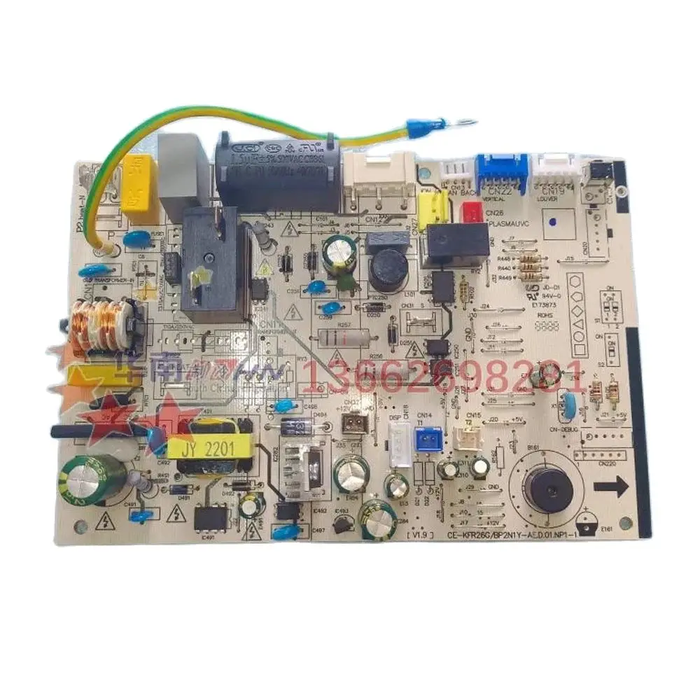 CE-KFR26G/BP2N1Y-AE.D.1.NP1-1 17122000016838 новая версия модуля инвертора материнской платы для кондиционер Midea
CE-KFR26G/BP2N1Y-AE.D.1.NP1-1 17122000016838 новая версия модуля инвертора материнской платы для кондиционер Midea