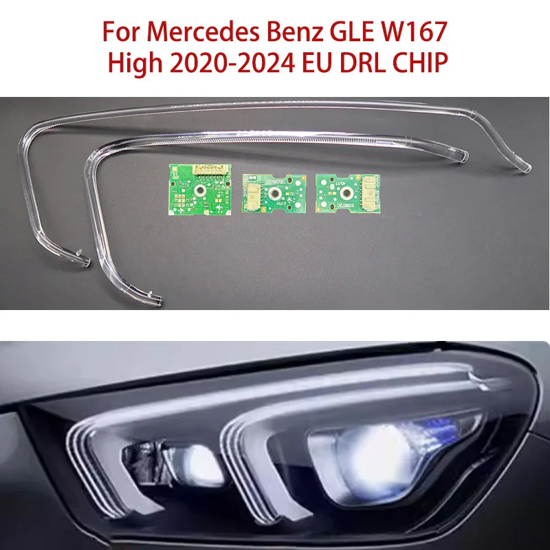 Conduit Strip White Light Angel Eye For Mercedes Benz GLE W167 2020-2024 LED European Version Car Headlight DRL CHIP Ballast 
Conduit Strip White Light Angel Eye For Mercedes Benz GLE W167 2020-2024 LED European Version Car Headlight DRL CHIP Ballast