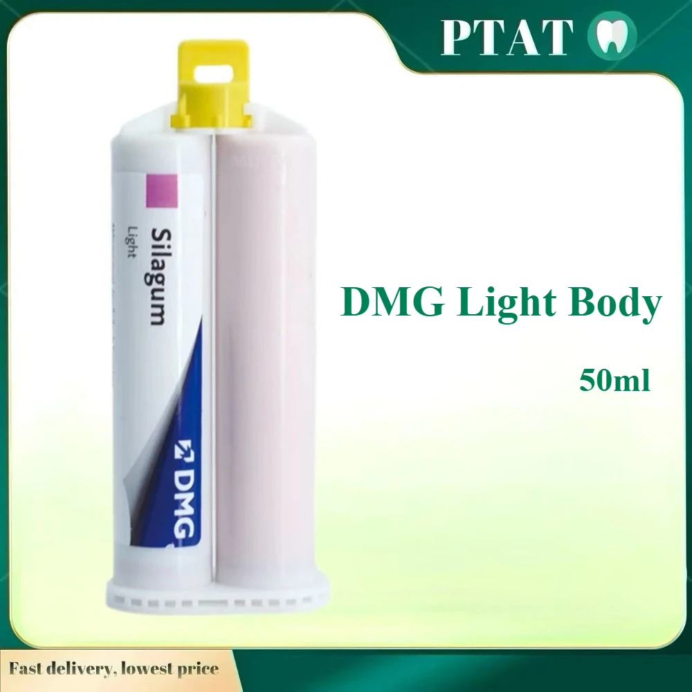 Silagum DMG Dental Silicone Soft Putty A Light-Body VPS Dentistry Impression Material Kit Heavy Body Rubber Dentist Supplies
Silagum DMG Dental Silicone Soft Putty A Light-Body VPS Dentistry Impression Material Kit Heavy Body Rubber Dentist Supplies
