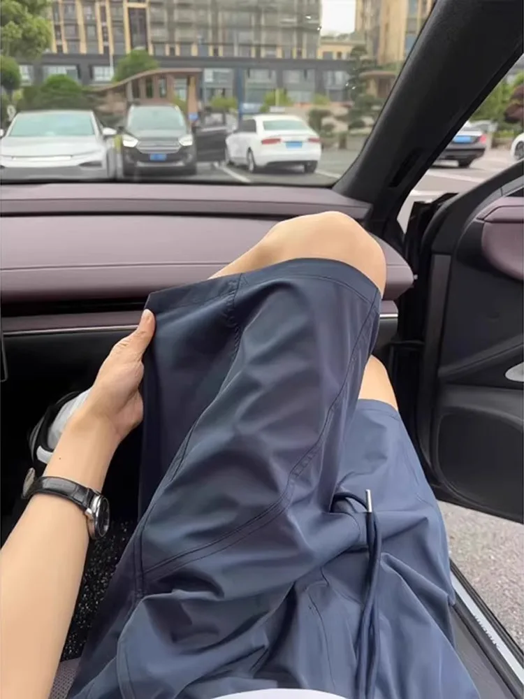 American Sle Qui Dry Sports orts Men Summer Thin Ice Silk Running Fitn Side Cut Casual Five-Quarter Length Pants
American Sle Qui Dry Sports orts Men Summer Thin Ice Silk Running Fitn Side Cut Casual Five-Quarter Length Pants