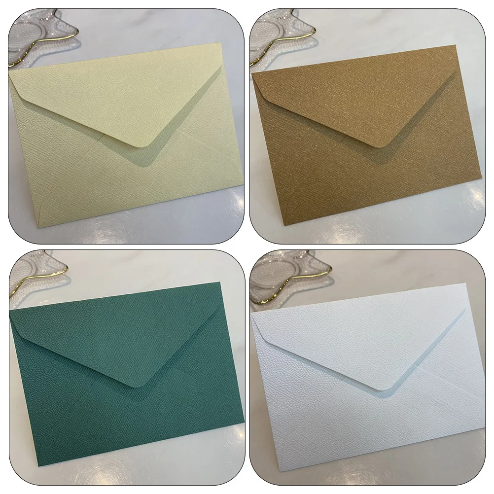 16Pcs High-Class Paper Envelopes Classic Vintage Design Envelopes for Wedding Graduation Party Holiday Invitation Card Storage
16Pcs High-Class Paper Envelopes Classic Vintage Design Envelopes for Wedding Graduation Party Holiday Invitation Card Storage