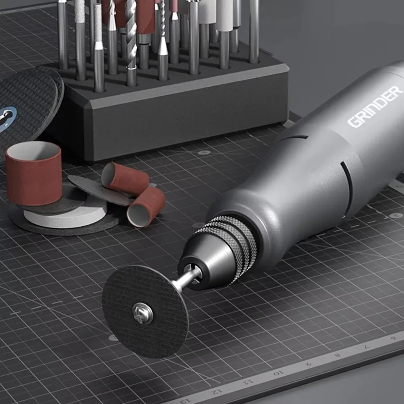 【Best-selling】Mini Electric Grinder Handheld Grinding Polishing Hine Electric Jade Carving Tool Micro Electric Drill With 20 Dri
【Best-selling】Mini Electric Grinder Handheld Grinding Polishing Hine Electric Jade Carving Tool Micro Electric Drill With 20 Dri