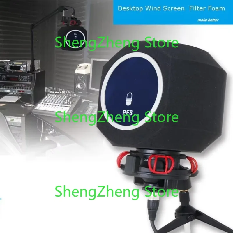 Alctron PF8 PRO Микрофон Шумоподавление Пенопластовый ветрозащитный сетчатый акустический фильтр
Alctron PF8 PRO Микрофон Шумоподавление Пенопластовый ветрозащитный сетчатый акустический фильтр