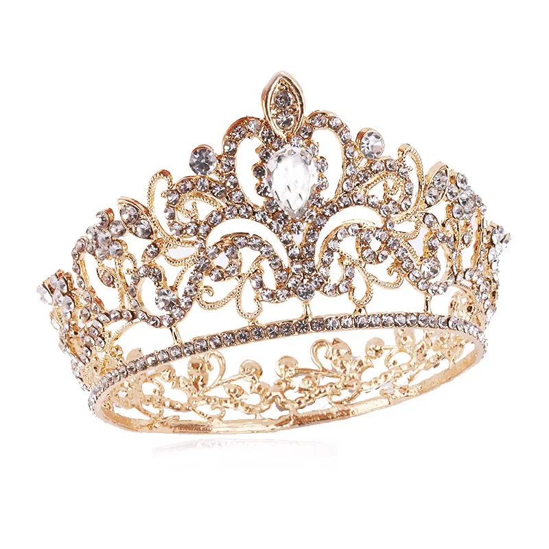 Ladies' Fashion, Full Diamond Round Large Crown, Girls' Party Gifts, Brides' Wedding Headbands, Hair Accessories, and Crowns
Ladies' Fashion, Full Diamond Round Large Crown, Girls' Party Gifts, Brides' Wedding Headbands, Hair Accessories, and Crowns