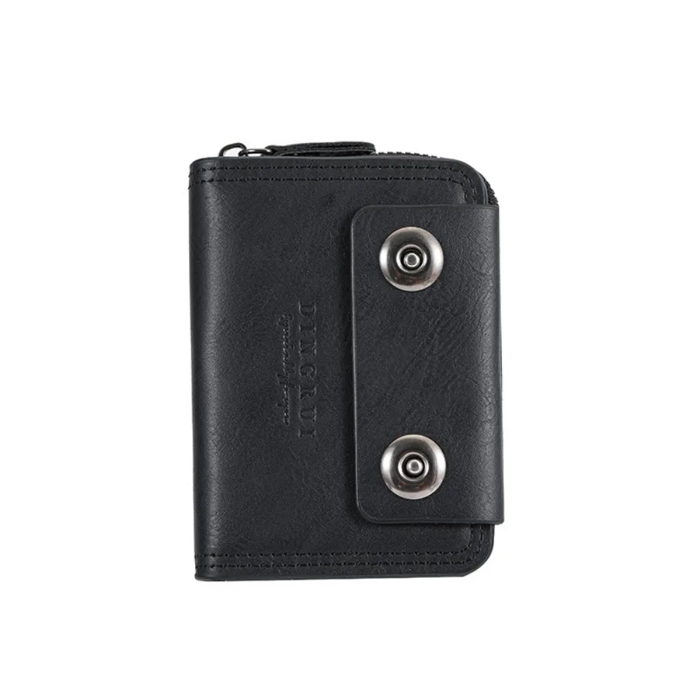 Simple Zipper Three Fold Wallet Solid Color ID Card Holder Men Card Holder Coin Purse Short Wallet Business Clutch Bag Women
Simple Zipper Three Fold Wallet Solid Color ID Card Holder Men Card Holder Coin Purse Short Wallet Business Clutch Bag Women