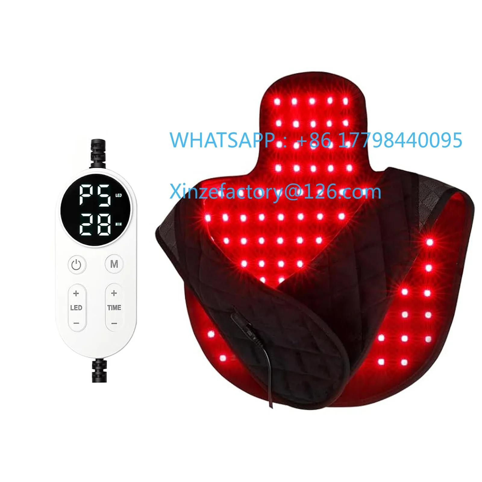 Настраиваемые наплечники с подогревом шаль для спины
Настраиваемые наплечники с подогревом шаль для спины