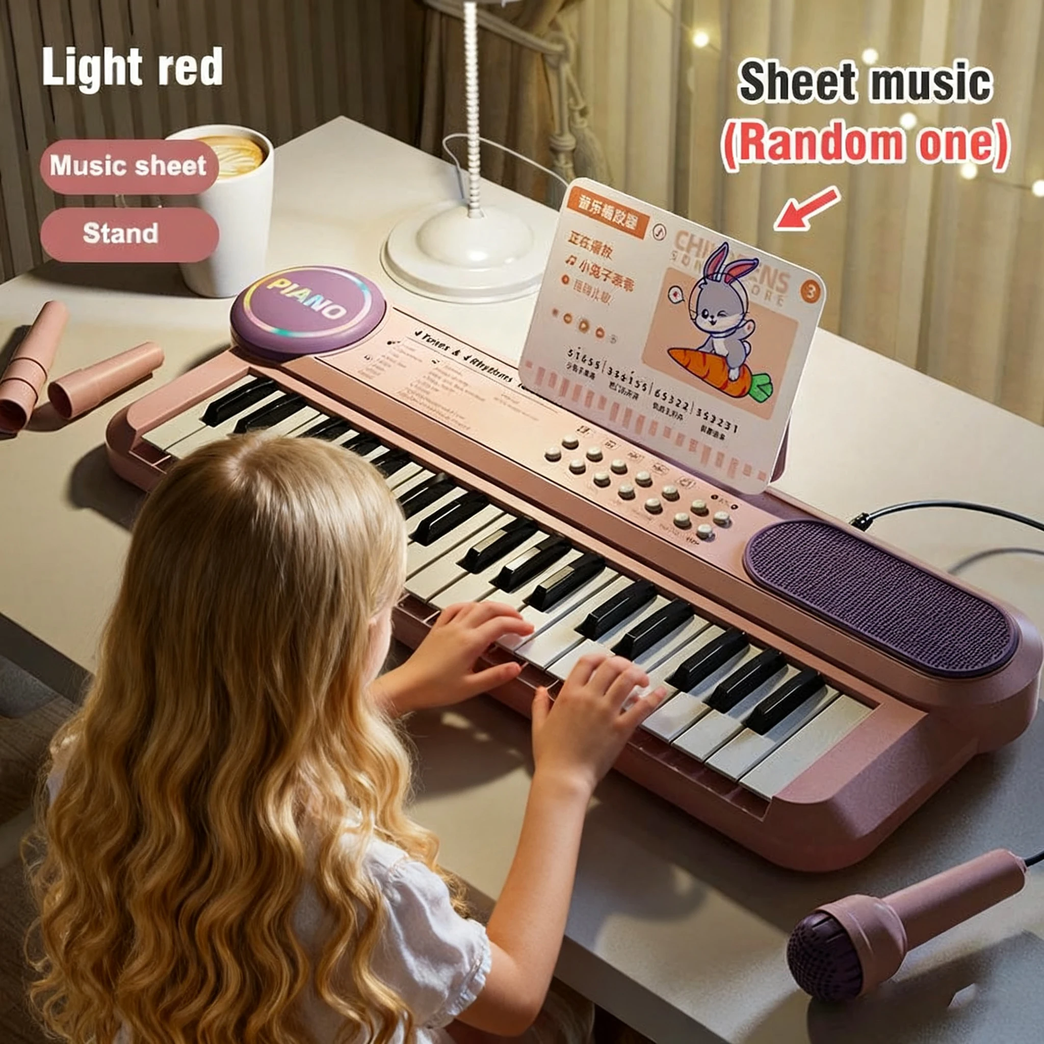 37-клавишная клавиатура фортепиано, детское многофункциональное электронное пианино с микрофоном, детские развивающие игрушки для раннего образования
37-клавишная клавиатура фортепиано, детское многофункциональное электронное пианино с микрофоном, детские развивающие игрушки для раннего образования