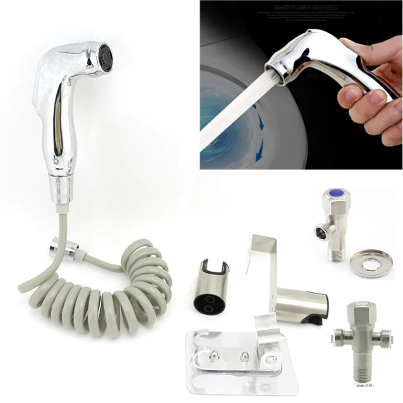 WC Bathroom Toilet Spray Gun Bidet self Cleaneing Sprinklers Flushing abs Sprayer Shower Head Holder Water Hose Valve Faucet q1
WC Bathroom Toilet Spray Gun Bidet self Cleaneing Sprinklers Flushing abs Sprayer Shower Head Holder Water Hose Valve Faucet q1