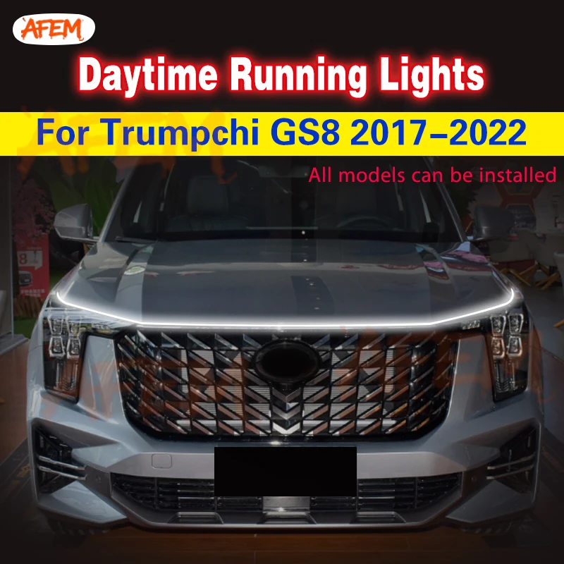 For Trumpchi GS8 2017-2022 LED 12v DRL Daytime Running Light Fog Lamp Auto Decorative Atmosphere Lamps Led Car Hood Lights Strip
For Trumpchi GS8 2017-2022 LED 12v DRL Daytime Running Light Fog Lamp Auto Decorative Atmosphere Lamps Led Car Hood Lights Strip