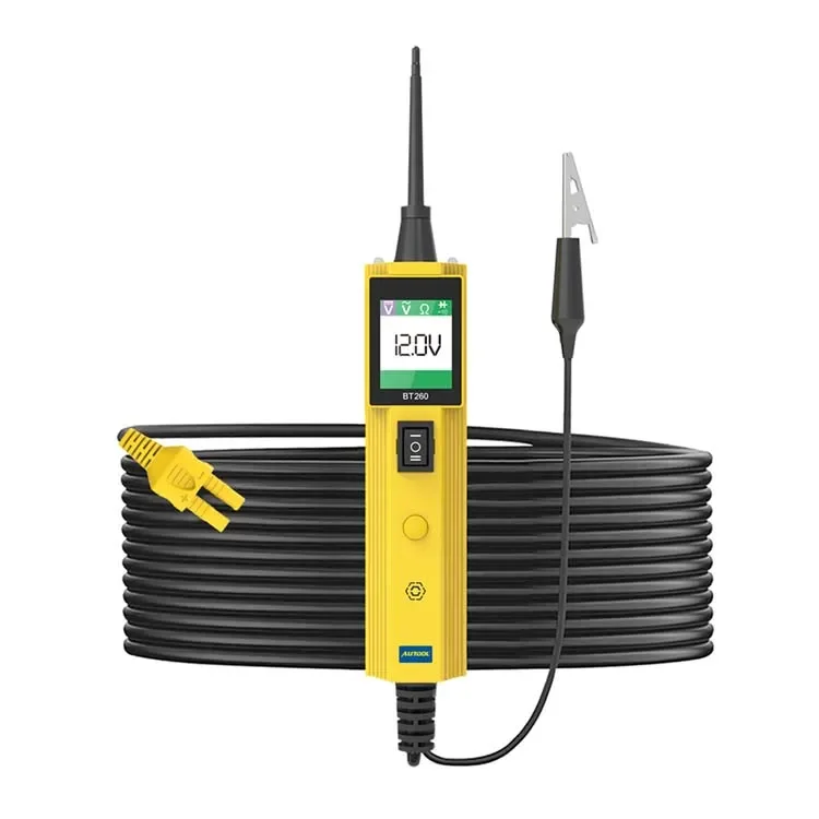 Official AUTOOL BT260 12V Led Digital Display Voltage Meter Electrical Circuit Tester Power Probe Automotriz
Official AUTOOL BT260 12V Led Digital Display Voltage Meter Electrical Circuit Tester Power Probe Automotriz