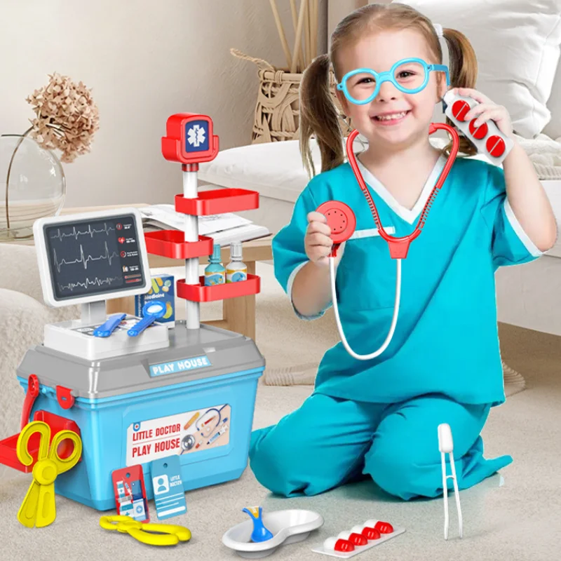 Simulation Doctor Tools Hamburg Ice Cream Dessert Pretend Play Toy for Kid Pretend Play Kids Role-playing Games Toys Set Gifts
Simulation Doctor Tools Hamburg Ice Cream Dessert Pretend Play Toy for Kid Pretend Play Kids Role-playing Games Toys Set Gifts