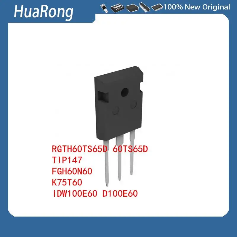 2 шт./партия RGTH60TS65D 60TS65D 60A 650 в IGBT TO-247 TIP147 FGH60N60 FGH60N60SMD K75T60 IKW75N60T IDW100E60 D100E60
2 шт./партия RGTH60TS65D 60TS65D 60A 650 в IGBT TO-247 TIP147 FGH60N60 FGH60N60SMD K75T60 IKW75N60T IDW100E60 D100E60