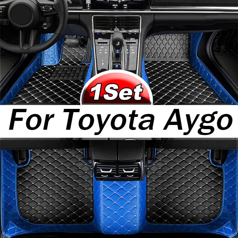 Автомобильный роскошный кожаный напольный коврик на заказ для Toyota Aygo 2014 2015 2016 2017 2018, автомобильный коврик, полный комплект, женские водонепроницаемые аксессуары
Автомобильный роскошный кожаный напольный коврик на заказ для Toyota Aygo 2014 2015 2016 2017 2018, автомобильный коврик, полный комплект, женские водонепроницаемые аксессуары