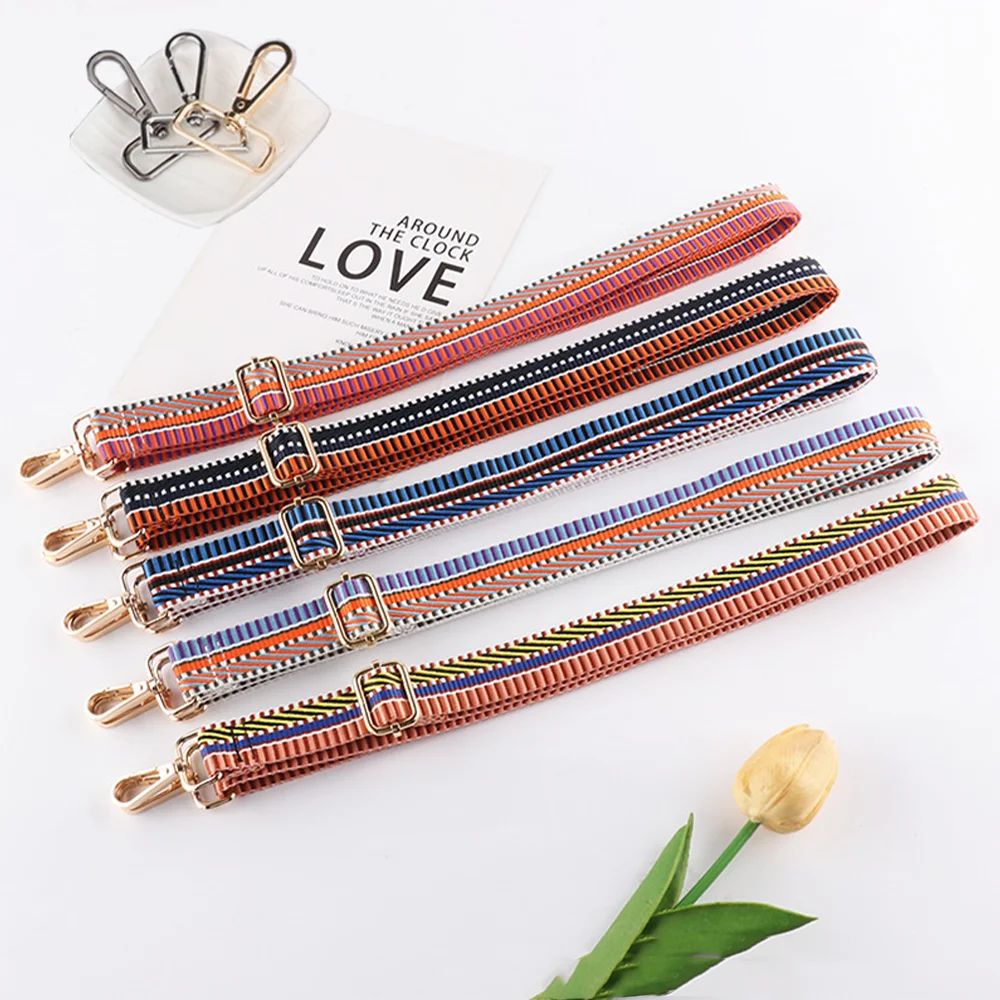 2.5CM Colorful Bag Strap Women Shoulder Crossbody Bag Belt Adjustable Wide Strap Bag Part Accessories Female Messenger Bag Strap
2.5CM Colorful Bag Strap Women Shoulder Crossbody Bag Belt Adjustable Wide Strap Bag Part Accessories Female Messenger Bag Strap