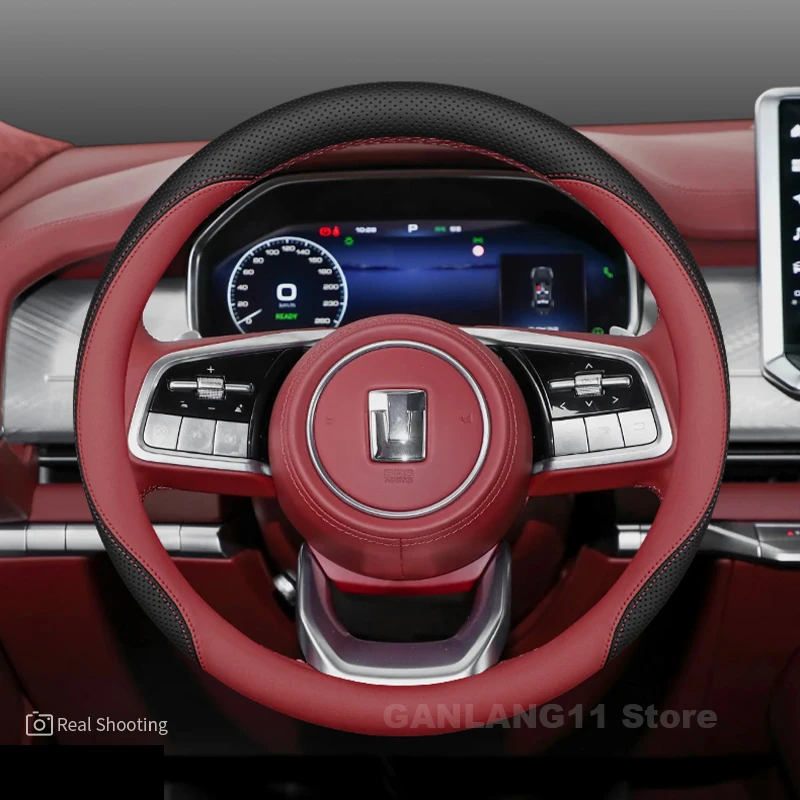 Leather Car Steering Wheel Cover For GWM WEY Tank 300 500 Hi4-T 700 2022-2026 Non-slip Auto interior Tank 300 Accessories 2026
Leather Car Steering Wheel Cover For GWM WEY Tank 300 500 Hi4-T 700 2022-2026 Non-slip Auto interior Tank 300 Accessories 2026