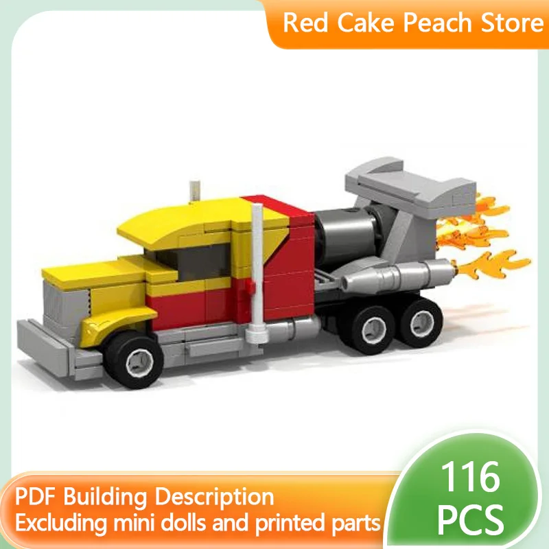 Модель городской автомобиль MOC, строительные кирпичи, реактивный высокоскоростной специальный грузовик, модульная технология, детские праздничные подарки, сборка игрушек, костюм
Модель городской автомобиль MOC, строительные кирпичи, реактивный высокоскоростной специальный грузовик, модульная технология, детские праздничные подарки, сборка игрушек, костюм