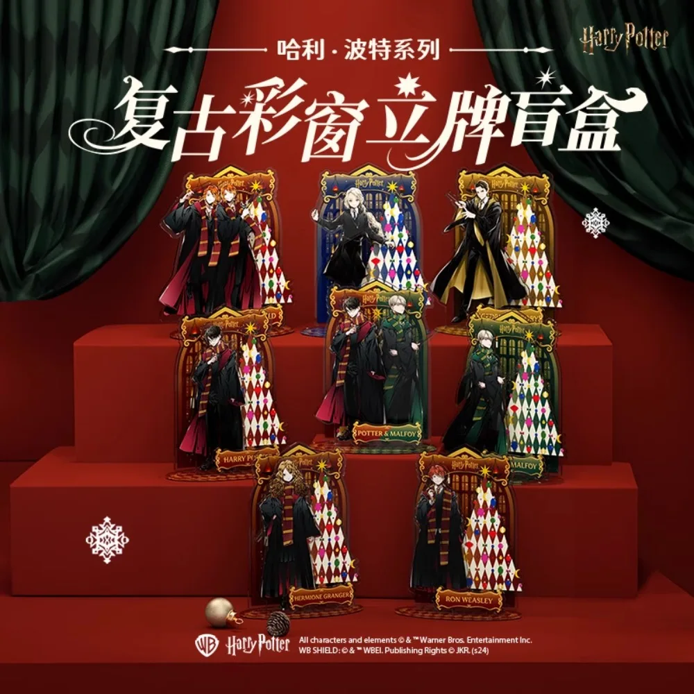 Новый Гарри Поттер, оригинальные товары, ретро цветная оконная подставка, слепая коробка, рождественская фигурка, витрина
Новый Гарри Поттер, оригинальные товары, ретро цветная оконная подставка, слепая коробка, рождественская фигурка, витрина