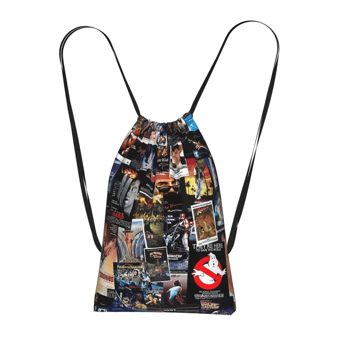 1980s Movie Posters Backpacks Fashion Drawstring Bags Sports Bag Book Bags for Man Woman School
1980s Movie Posters Backpacks Fashion Drawstring Bags Sports Bag Book Bags for Man Woman School