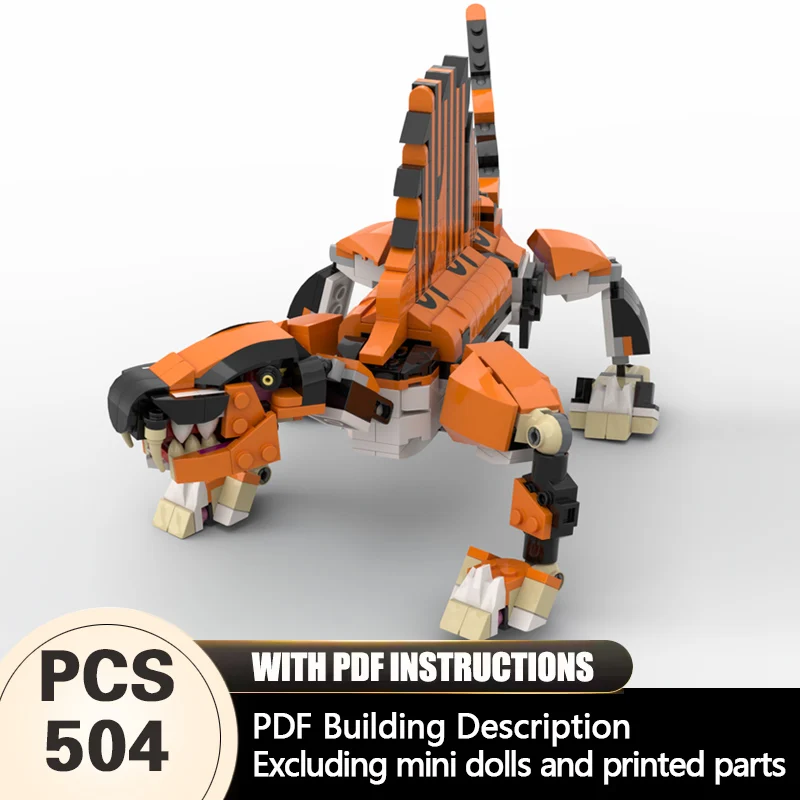 Creators Animal Series Model MOC Building Bricks Dimetrodon Modular Technology Gifts Holiday Assemble Children Toys Suit
Creators Animal Series Model MOC Building Bricks Dimetrodon Modular Technology Gifts Holiday Assemble Children Toys Suit