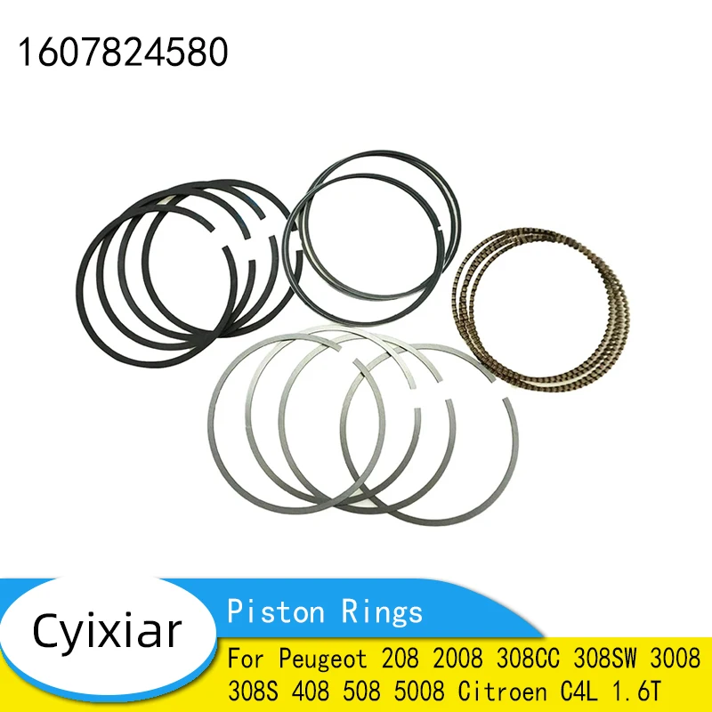 Поршневые кольца 0640T6 0640.T6 1607824580 для Peugeot 208 2008 308CC 308SW 3008 308S 408 508 5008 Citroen C4L 1,6 T автозапчасти
Поршневые кольца 0640T6 0640.T6 1607824580 для Peugeot 208 2008 308CC 308SW 3008 308S 408 508 5008 Citroen C4L 1,6 T автозапчасти