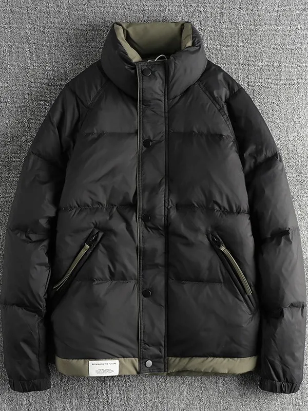 Мужская модная зимняя теплая куртка из хлопка с воротником-стойкой, рабочая одежда без капюшона, цвет блок-блоу, хлопковая одежда
Мужская модная зимняя теплая куртка из хлопка с воротником-стойкой, рабочая одежда без капюшона, цвет блок-блоу, хлопковая одежда