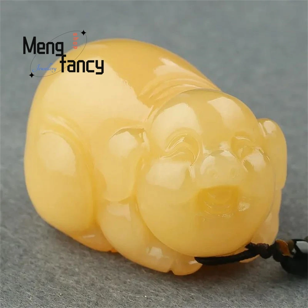 Natural Rice Yellow Jade Lucky Pig PI Xiu Golden Toad Chinese Cabbage Plaything Exquisite Fashion Jewelry Popular Holiday Gifts
Natural Rice Yellow Jade Lucky Pig PI Xiu Golden Toad Chinese Cabbage Plaything Exquisite Fashion Jewelry Popular Holiday Gifts