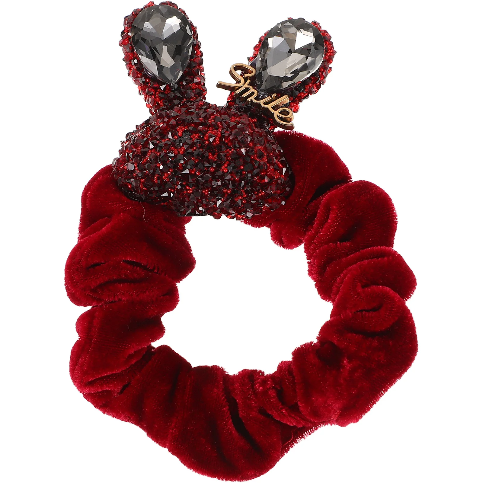 Rhinestone Rabbit Hair Tie for Women Chinese Style Cute Headwear Sparkly Elastic Ponytail Holder Adjustable Dance Hair
Rhinestone Rabbit Hair Tie for Women Chinese Style Cute Headwear Sparkly Elastic Ponytail Holder Adjustable Dance Hair