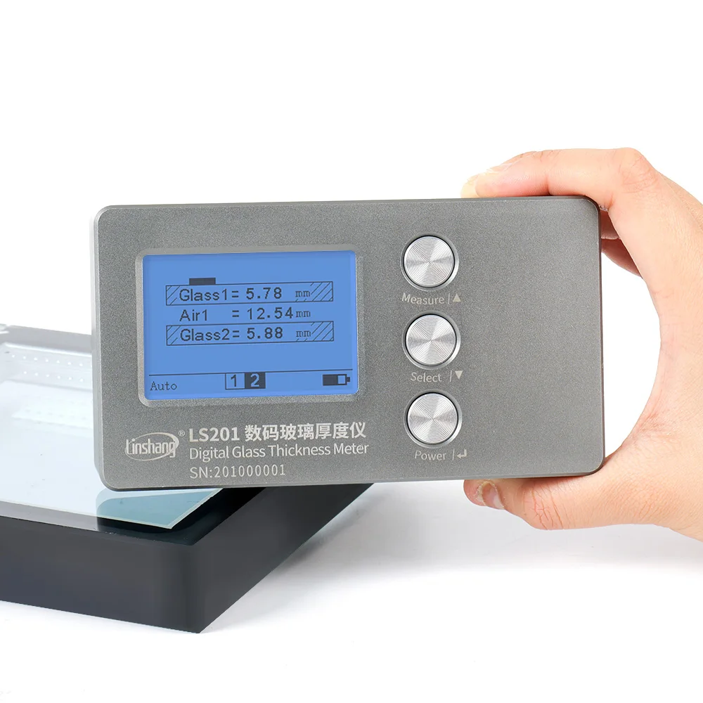 On Sale LS201 Hollow Laser Glass Thickness Gauge Digital Glass Thickness Meter for Insulated Glazing
On Sale LS201 Hollow Laser Glass Thickness Gauge Digital Glass Thickness Meter for Insulated Glazing
