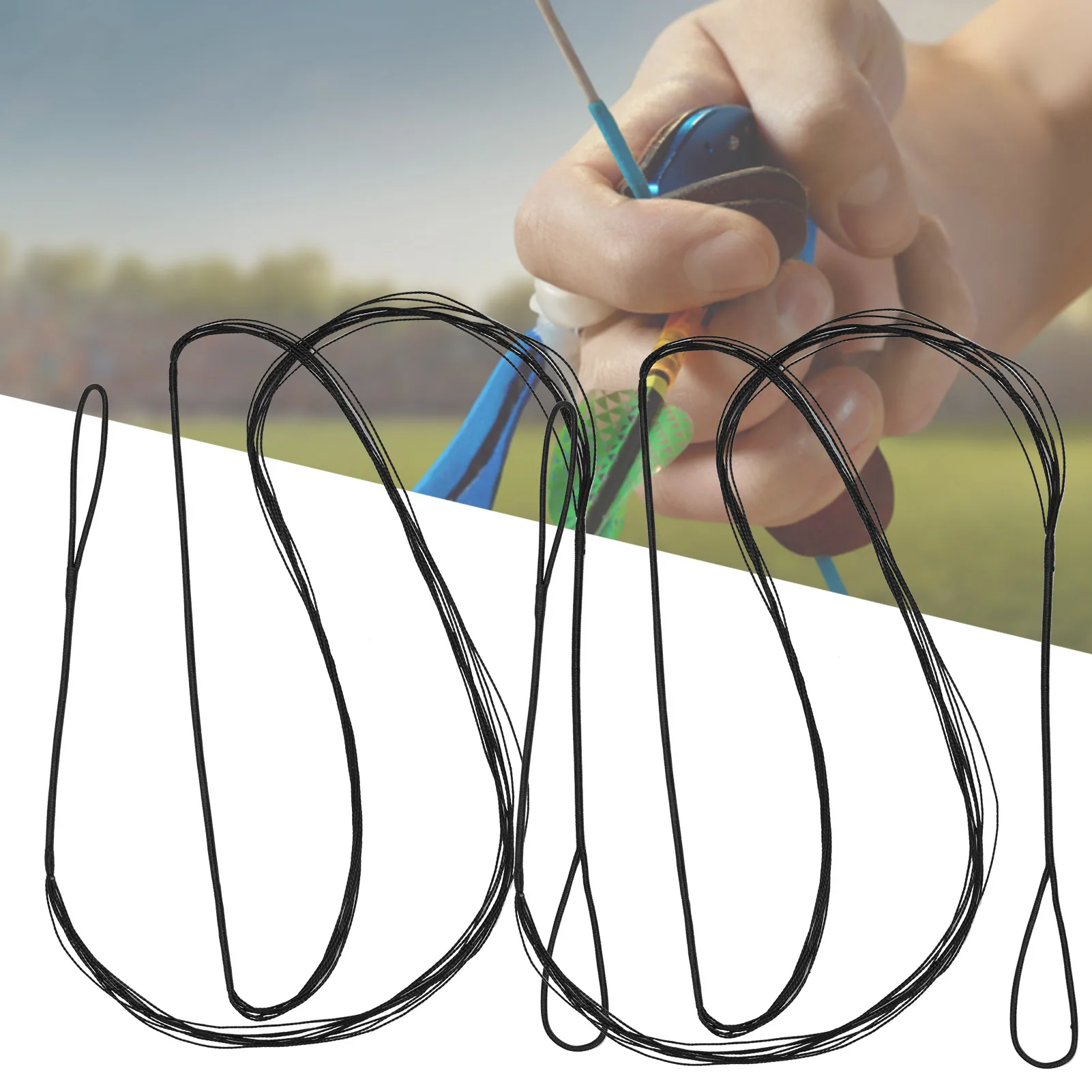 12 Strands Bowstring 12 Strands Traditional Recurve Bow String Polyester Replace Bowstring Archery Accessory Polyester Bowstring
12 Strands Bowstring 12 Strands Traditional Recurve Bow String Polyester Replace Bowstring Archery Accessory Polyester Bowstring